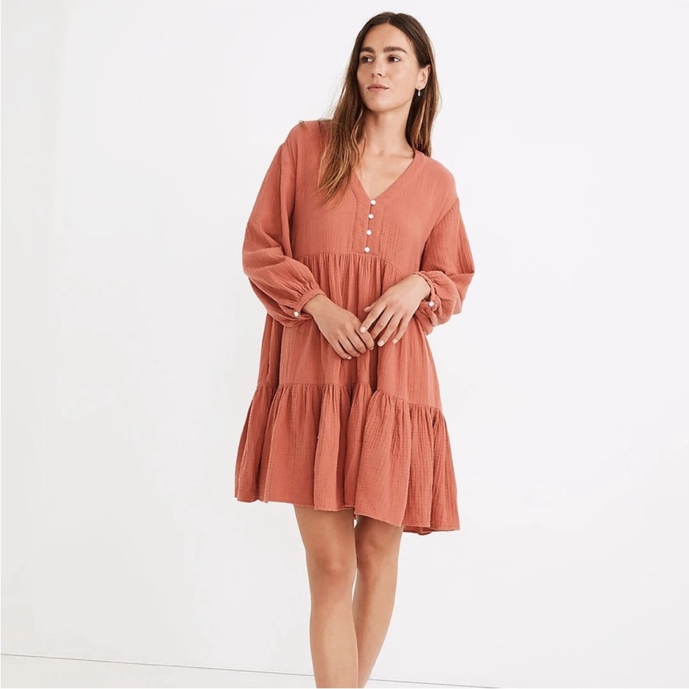 Madewell Lightspun Colette Mini Dress